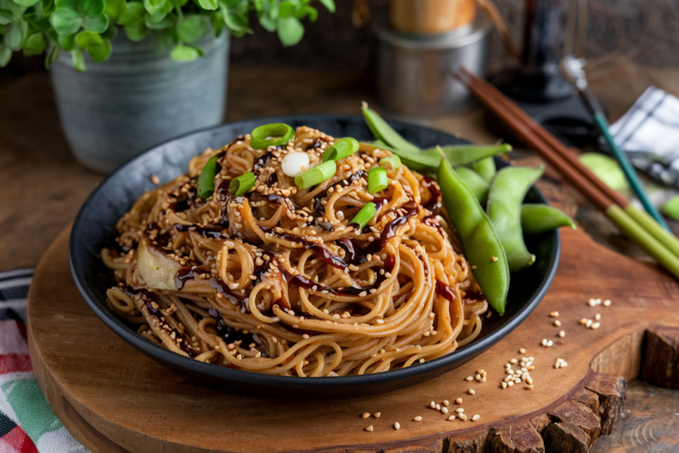 The Best Sesame Ginger Noodles (Made with Simple Ingredients)