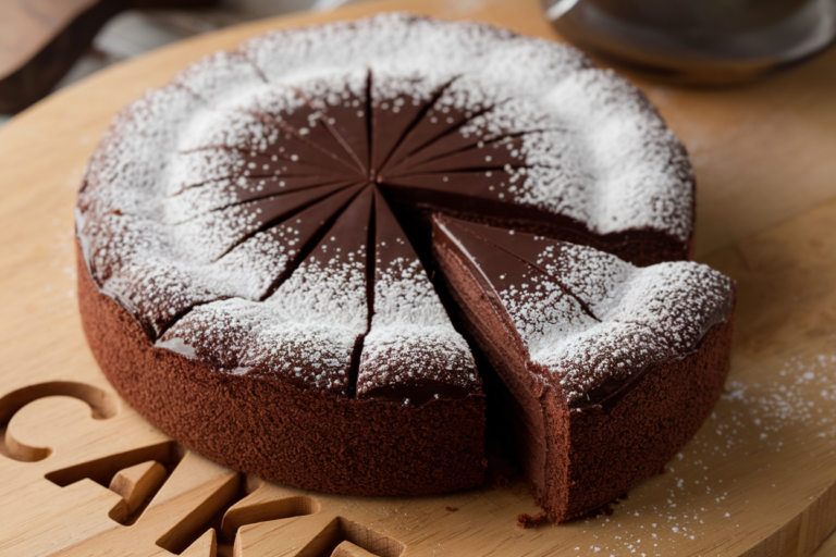 The Best Flourless Chocolate Cake (Naturally Gluten-Free Dessert)