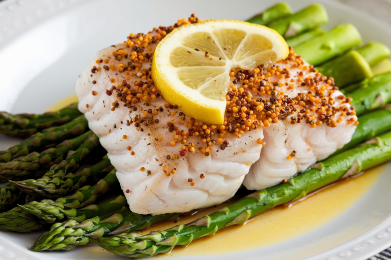 Unlock Flavor Magic: How Lemon Pepper Cod with Asparagus Will Change Your Dinner Game Forever