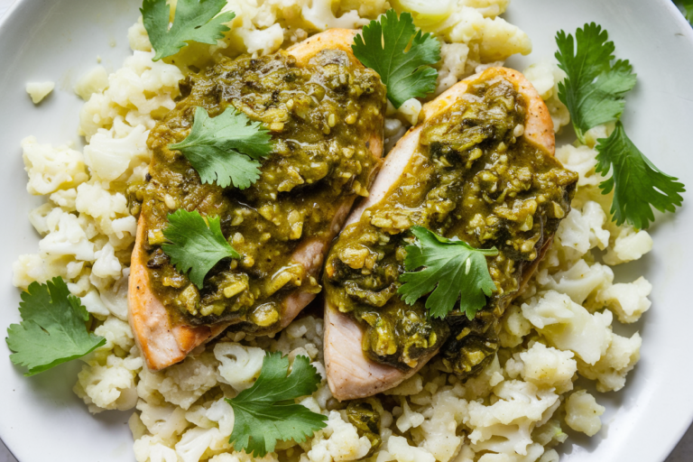 Unlock Flavor Explosion: Why Salsa Verde Chicken & Cauliflower Rice Will Rock Your Dinner Game Tonight