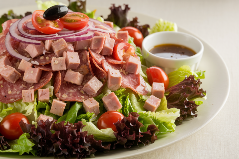 Italian Grinder Salad (Chopped Sub Sandwich – Cheap & Easy Lunch)