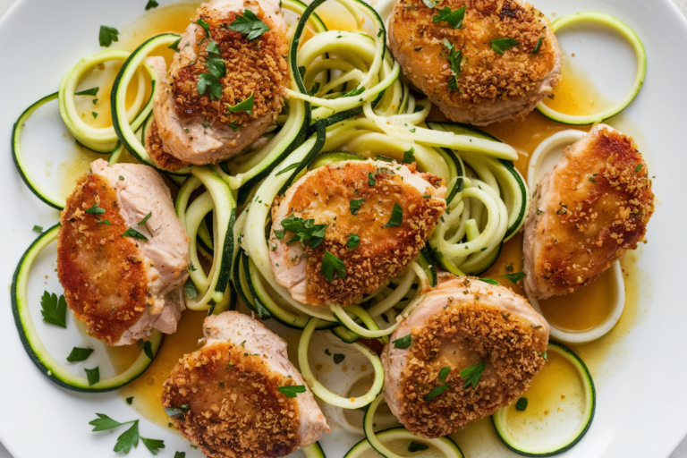 How to Make Garlic Butter Chicken Bites (No Soggy Zoodles)
