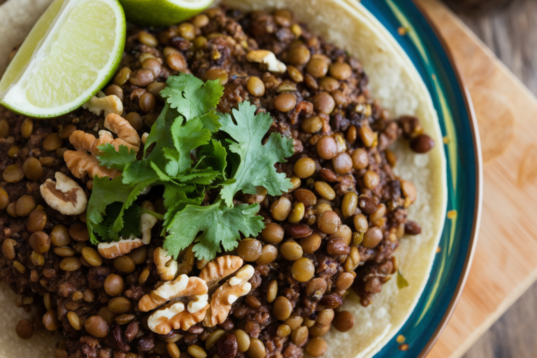 Unlock Flavor Gold: How Lentil Walnut Taco Meat Will Change Your Taco Game Forever