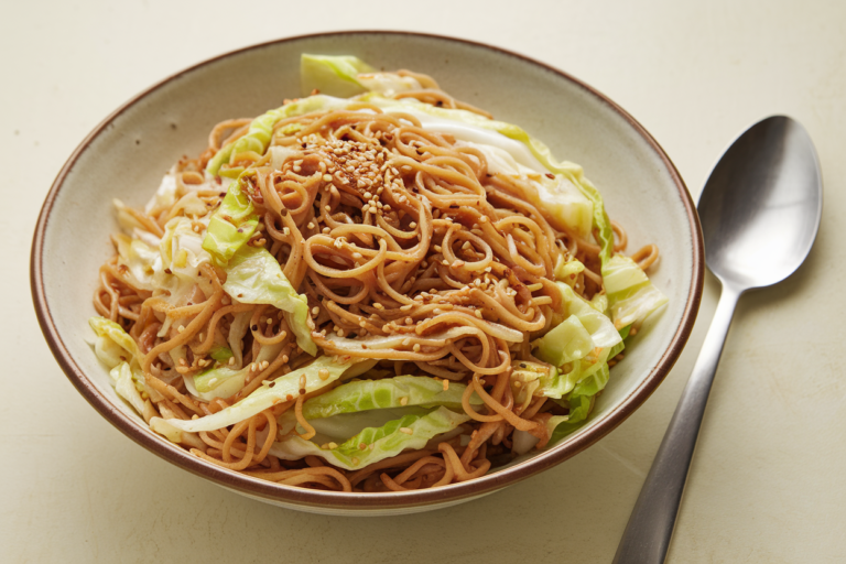 The Ultimate One-Pan Fried Cabbage and Egg Noodles (No Mushy Veggies!)