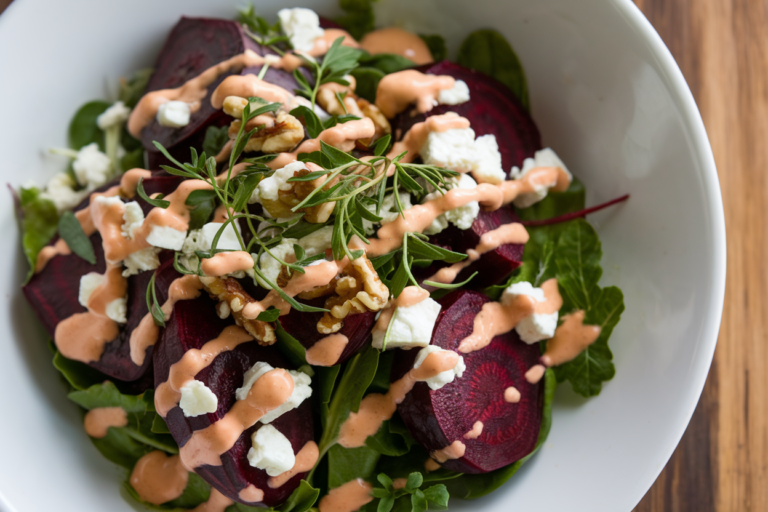 Unlock the Magic of Autumn: Roasted Beet & Walnut Salad with Orange-Tahini Dressing That Will Blow Your Mind