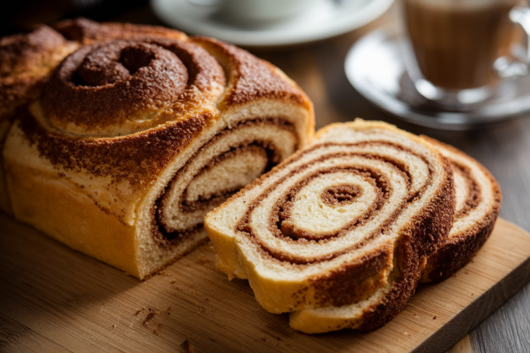 15-Minute Cinnamon Roll Bread (Quick Bread Recipe)