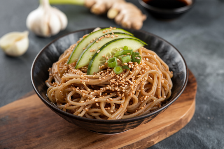 The Best Cold Sesame Noodles (Creamy, Crunchy & Ready in Minutes)