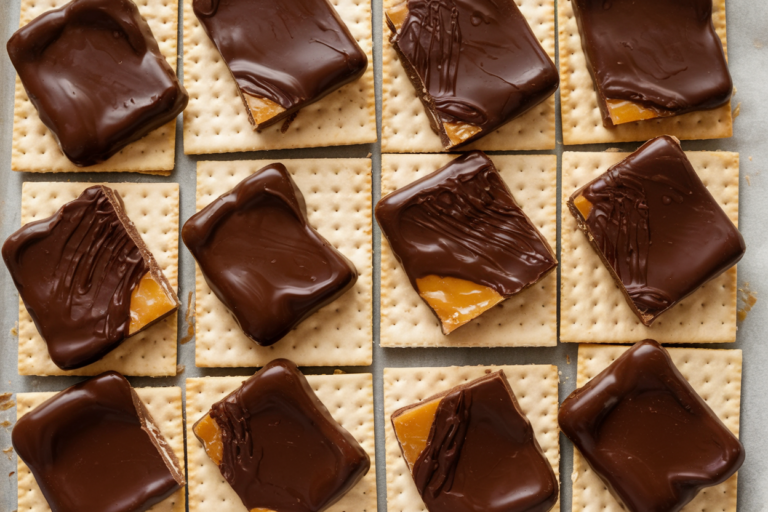 Easy Chocolate Toffee Matzo Crunch (Ready in 10 Minutes)