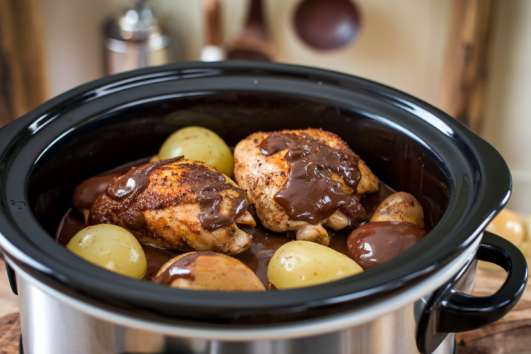 How to Make Mississippi Mud Chicken in a Crockpot (No Canned Soup)