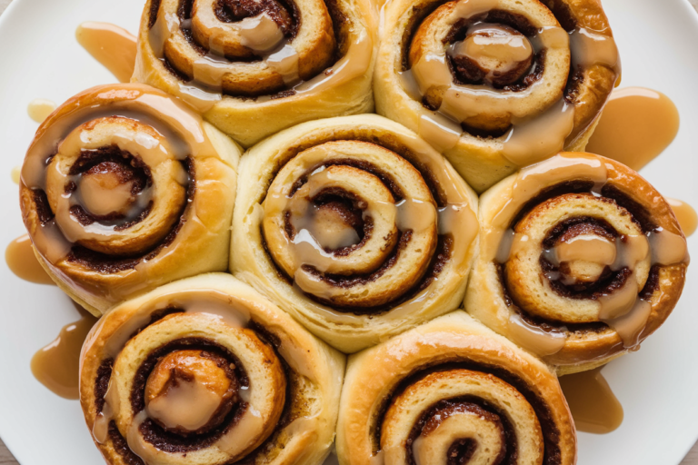 Easy Puff Pastry Biscoff Cinnamon Rolls (No Yeast, No Waiting)