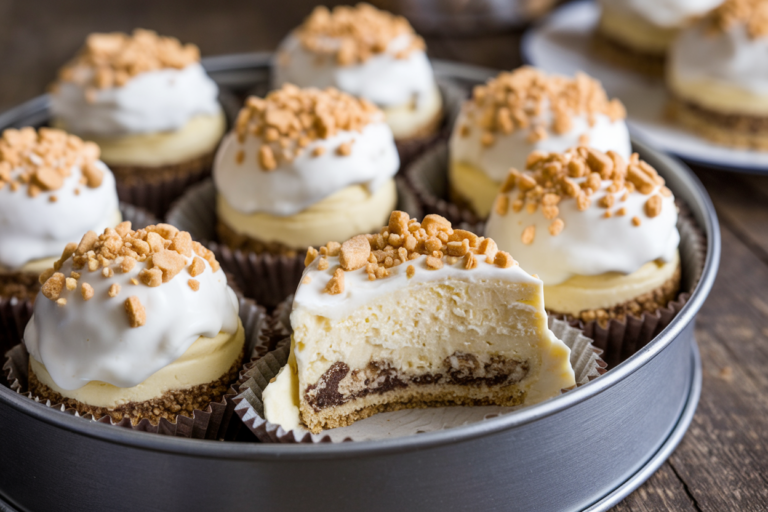 Explode Your Taste Buds with No-Bake Cookies & Cream Cheesecake Bombs!