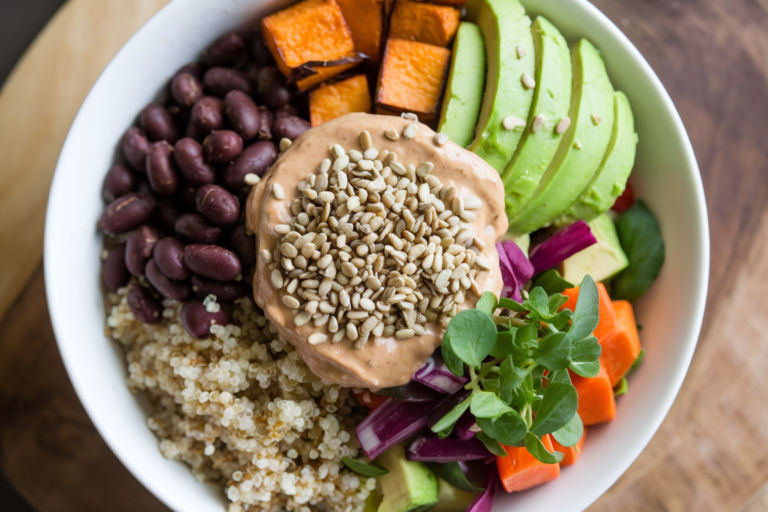 High Protein Vegan Buddha Bowl (Easy Meal Prep Recipe)