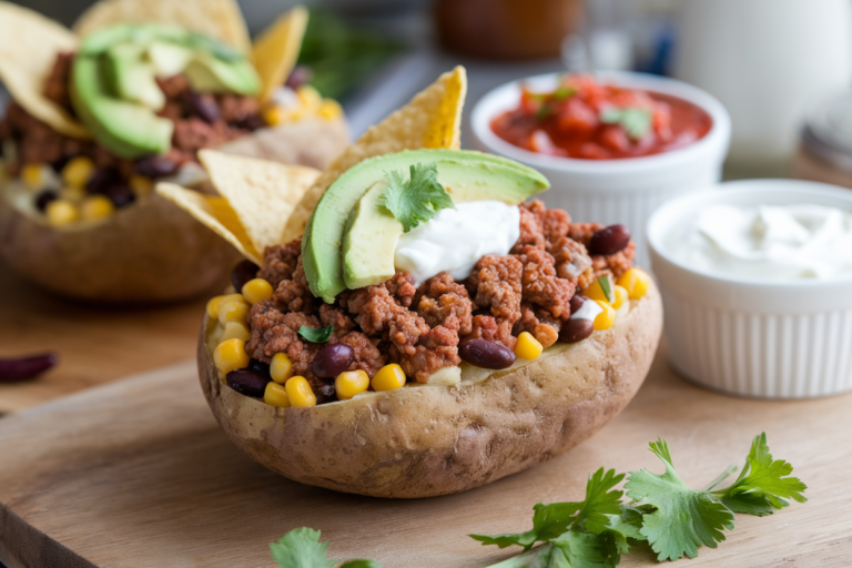 High-Protein Taco Potato Bowls (Easy Meal Prep)
