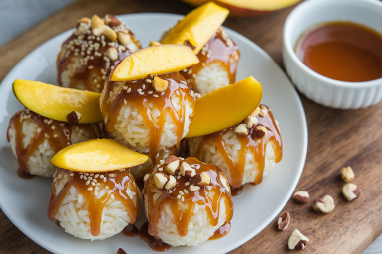 Unlock Tropical Bliss: No-Bake Mango Sticky Rice Bites That Will Blow Your Mind!