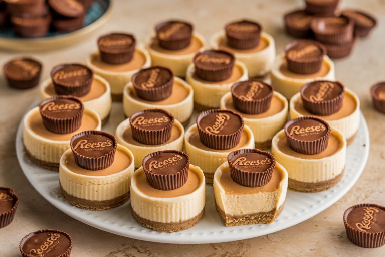 How to Make Reese’s Peanut Butter Cheesecake Bites (Easy, 5 Ingredients)
