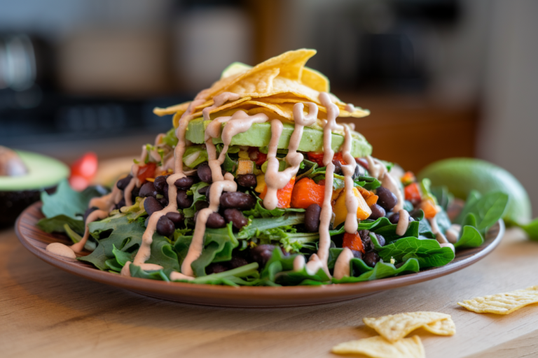 High-Protein Taco Salad (Plant-Based & Easy)