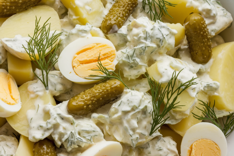 Unlock the Ultimate Summer Side: Creamy Potato Salad With Dill Pickles That Will Blow Your Mind!