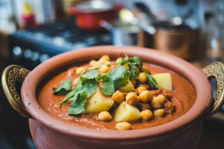 Unlock the Flavor Explosion with This Irresistible Chickpea Potato Curry Recipe!