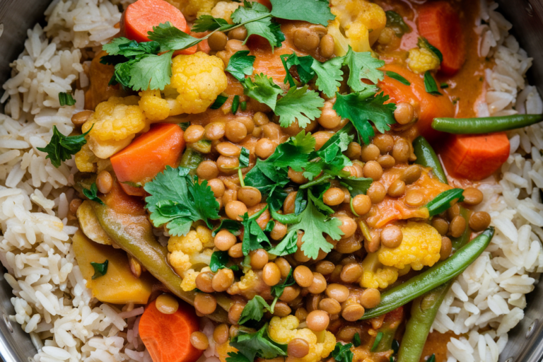 Vegetable Lentil Curry for Easy Weeknight Dinners