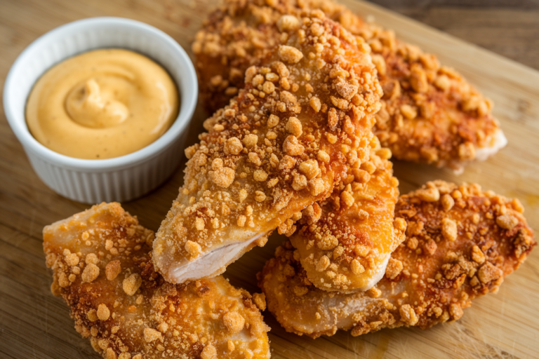 Easy Homemade Crispy Chicken Tenders