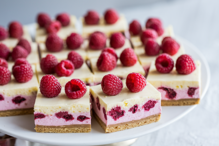 Fall in Love at First Bite: Valentine’s Raspberry White Chocolate Cheesecake Bars to Steal Your Heart